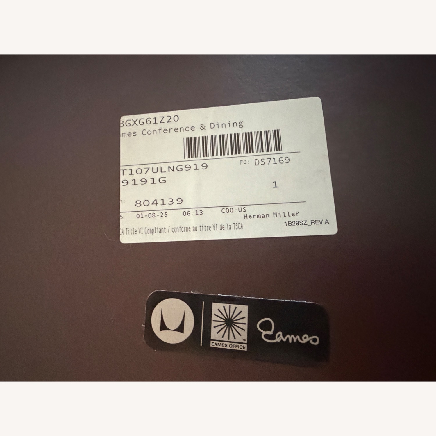 Herman Miller Eames 30in. Round Table (White) - image-4