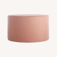 Blu Dot Bumper Blush Fabric Ottoman