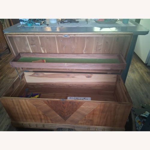 Used Vintage/Antique  Cavalier Waterfall Hope Chest for sale on AptDeco