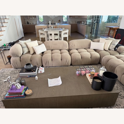 Used Natural Fabric 3+ Piece Sectional for sale on AptDeco