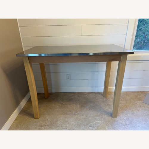 Used Stainless Steel Kitchenette Table for sale on AptDeco