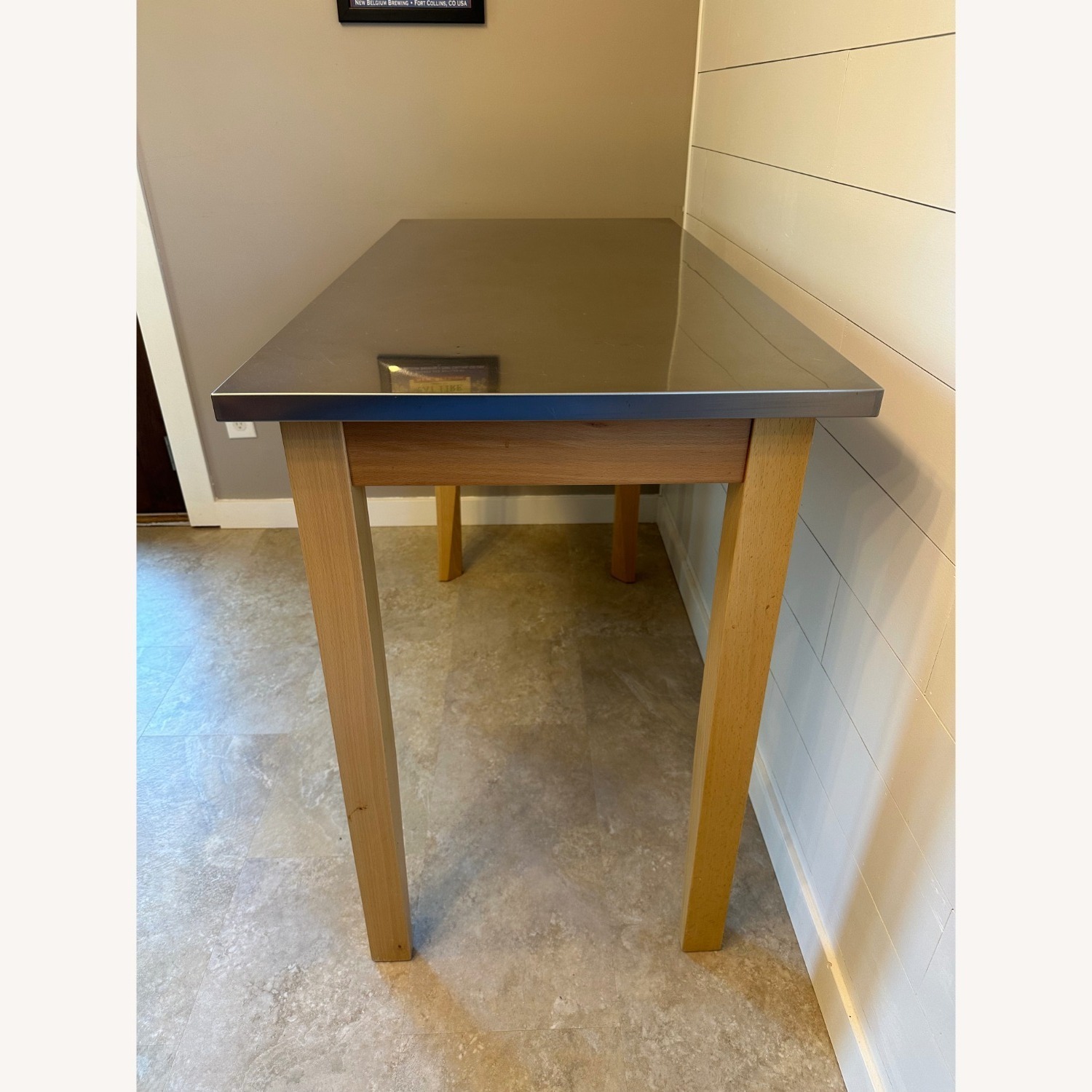 Stainless Steel Kitchenette Table - image-2