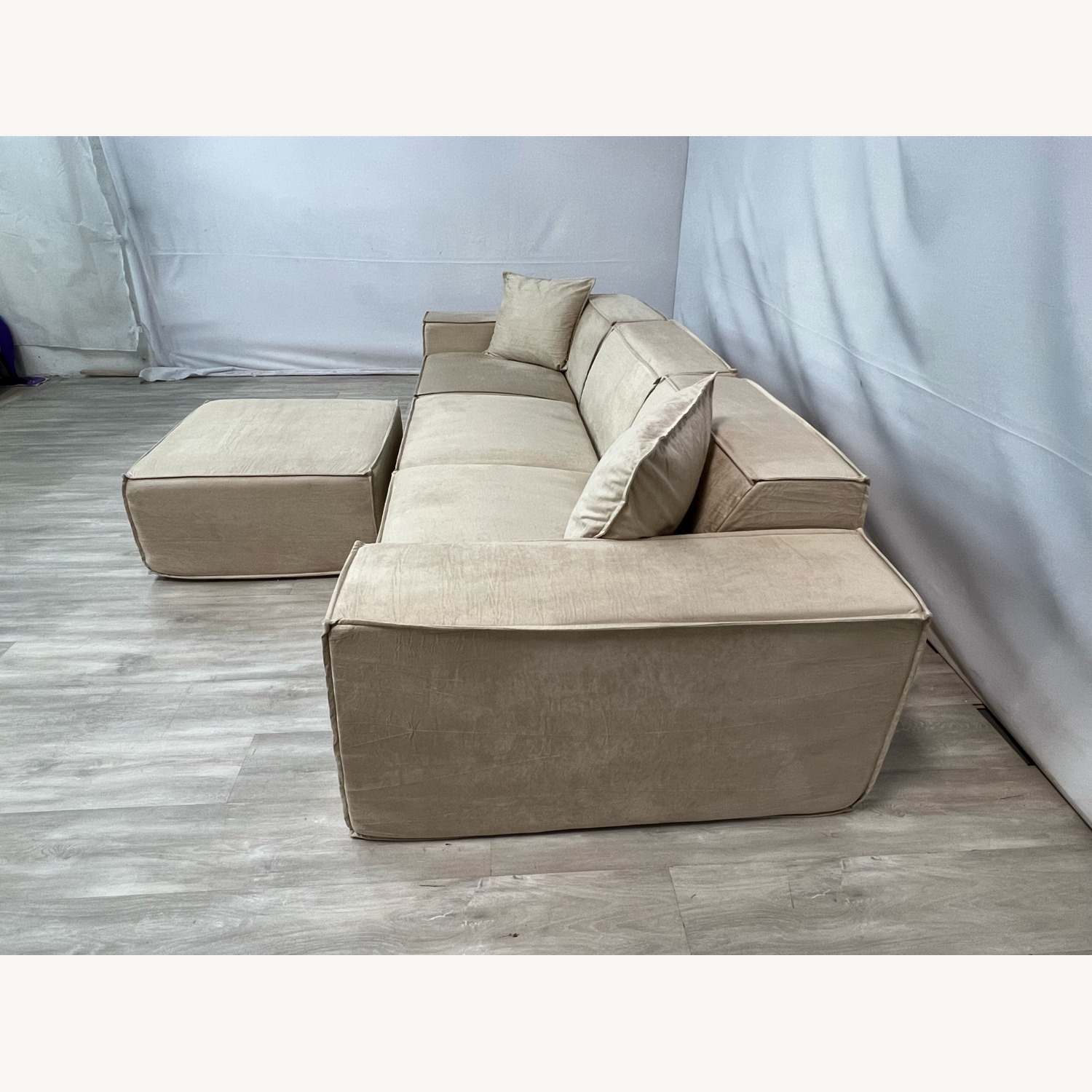 Rove Concepts Labs M1 Three Seater Sofa and Ottoman - image-3