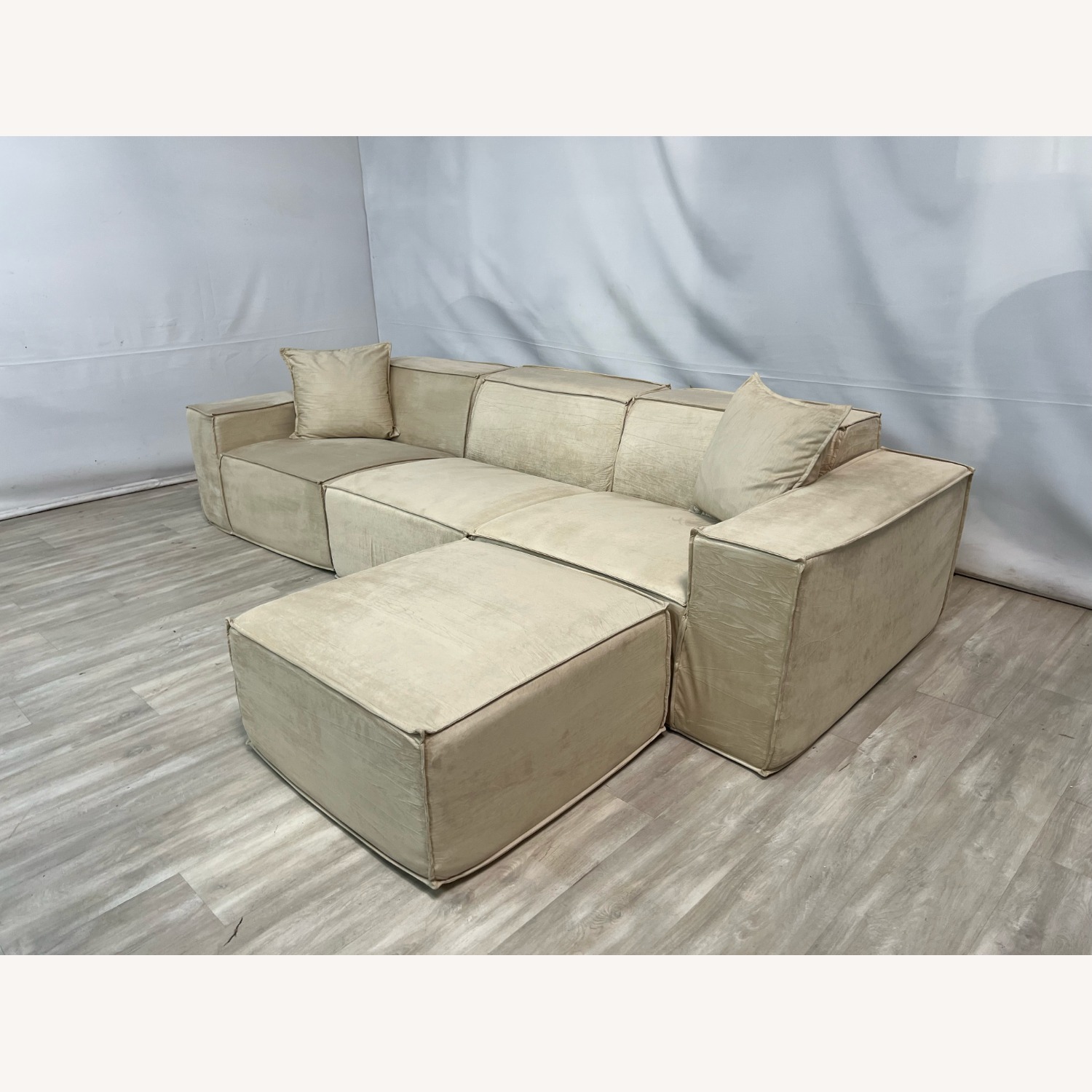 Rove Concepts Labs M1 Three Seater Sofa and Ottoman - image-6