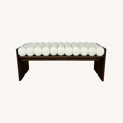 Used Denver Modern Jasper Bench in Walnut for sale on AptDeco