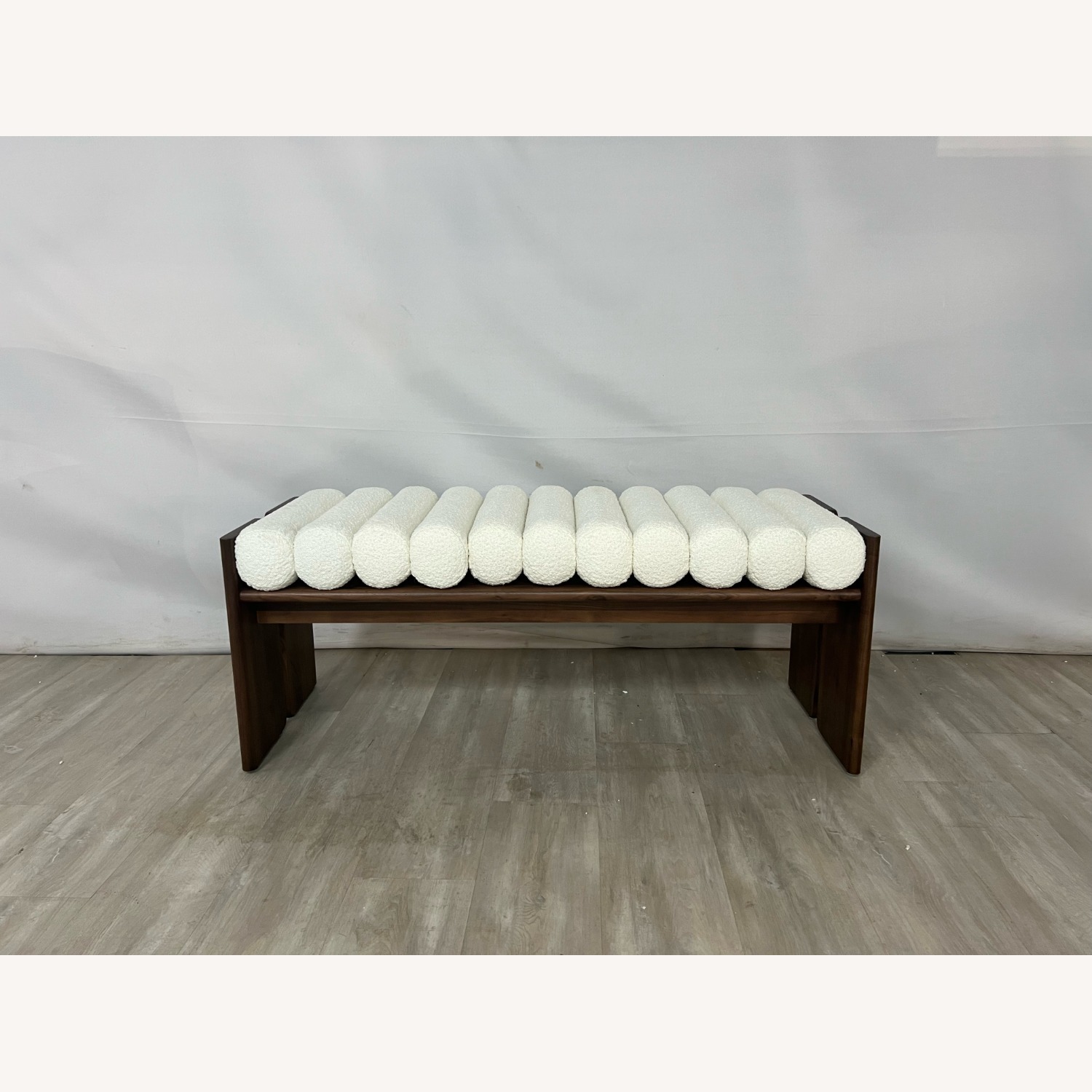 Denver Modern Jasper Bench in Walnut - image-1