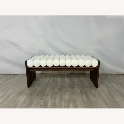 Used Denver Modern Jasper Bench in Walnut for sale on AptDeco
