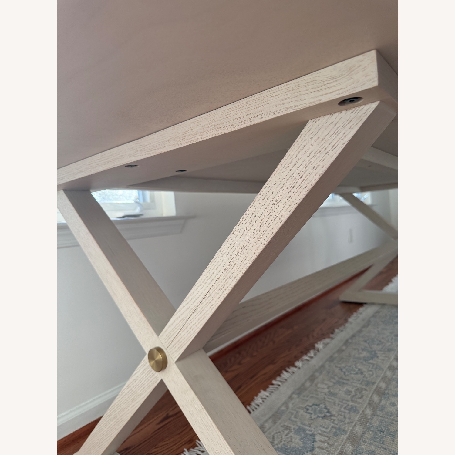 Serena & Lily Hayes White Wood Dining Table - image-3