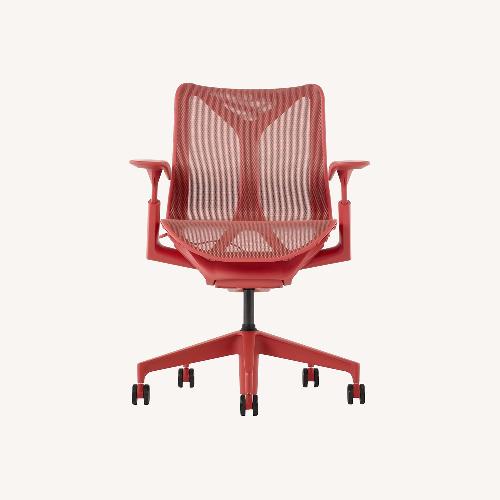 Used Herman Miller Cosm Orange Nylon Office Chair for sale on AptDeco