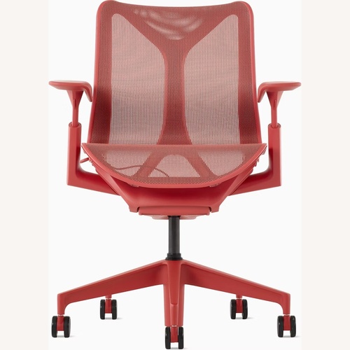 Used Herman Miller Cosm Orange Nylon Office Chair for sale on AptDeco