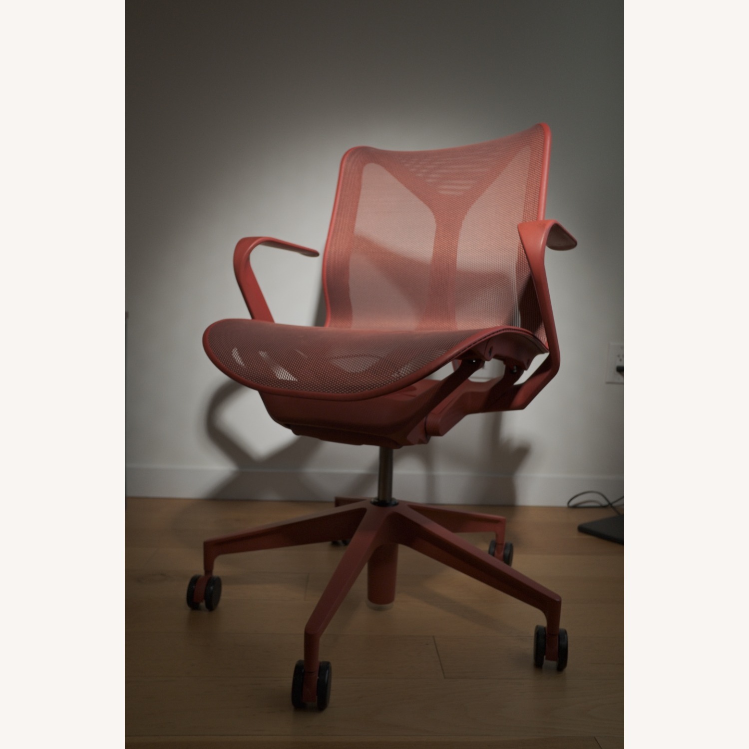 Herman Miller Cosm Orange Nylon Office Chair - image-5