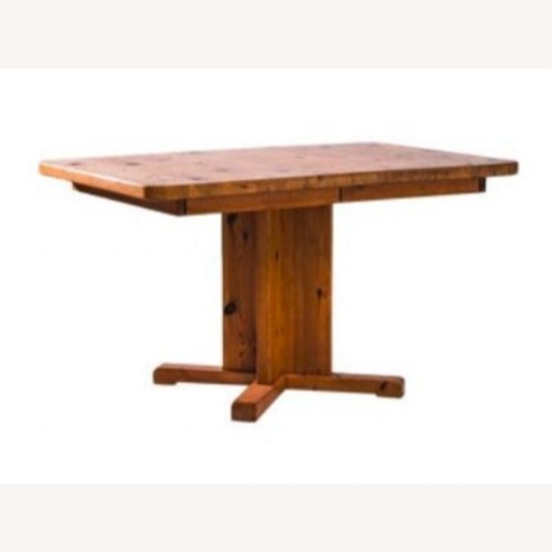 Used Vintage/Antique Natural Wood Dining Table for sale on AptDeco