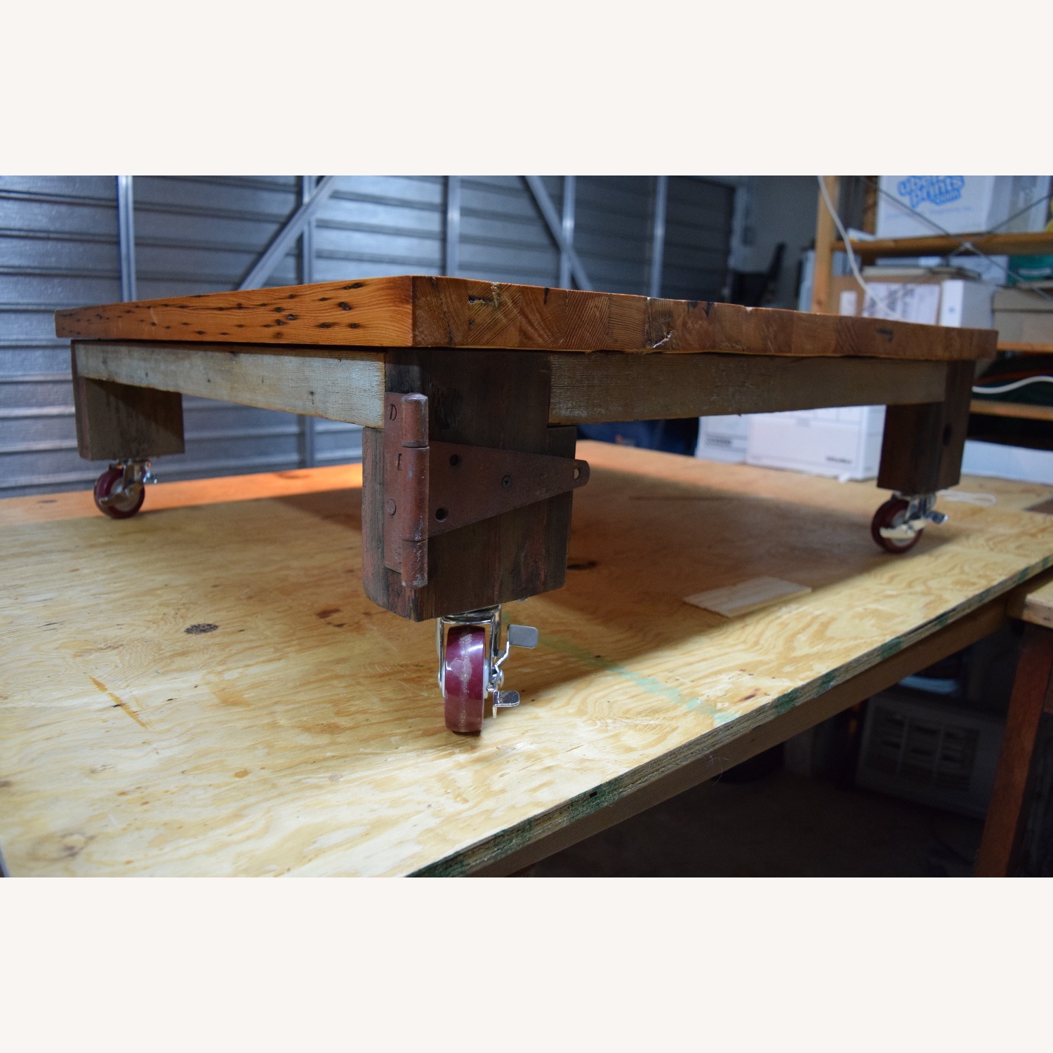 Custom Made Reclaimed Loft Table - image-2