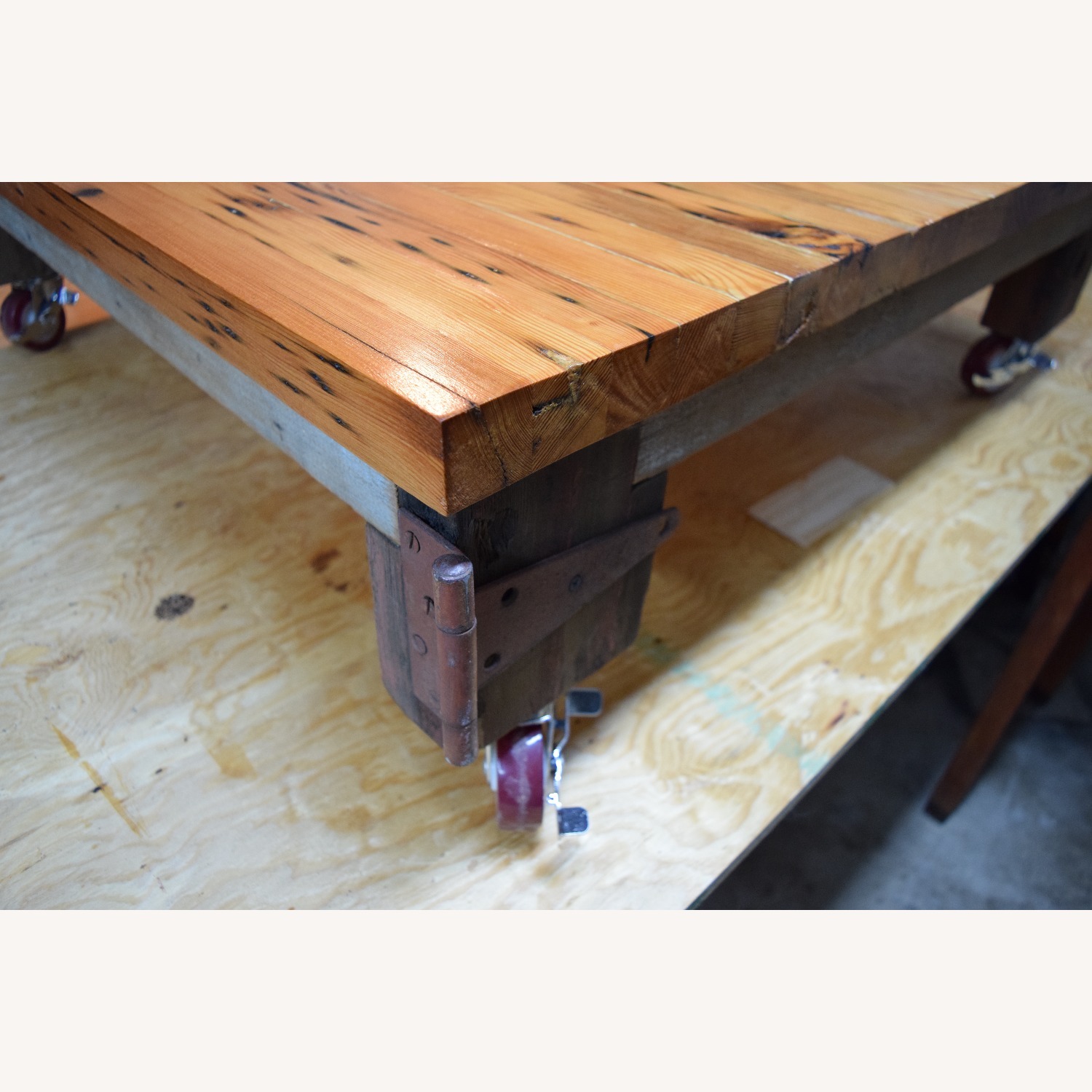Custom Made Reclaimed Loft Table - image-4