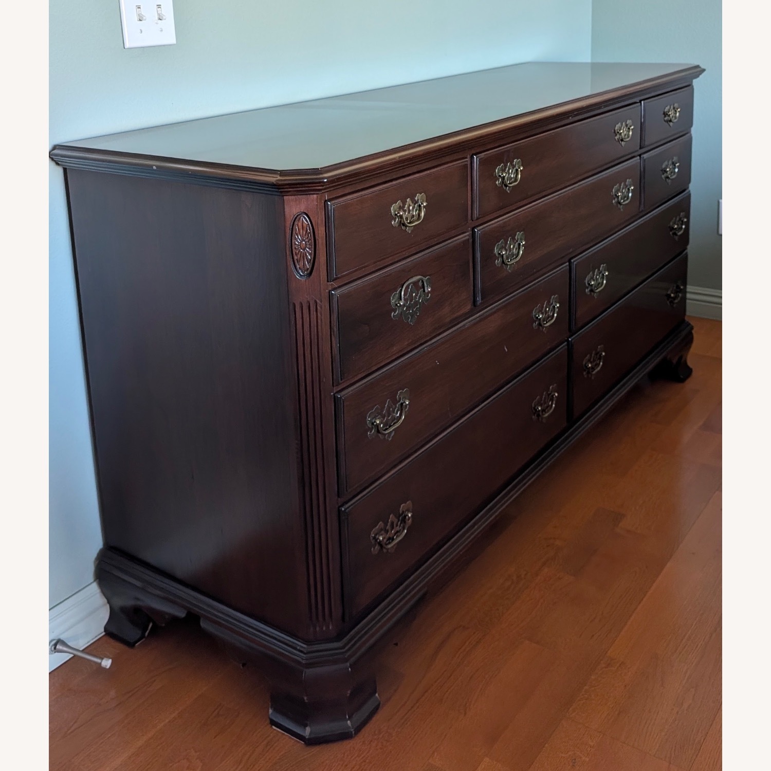 Ethan Allen Georgian Court Wood Dresser - image-4