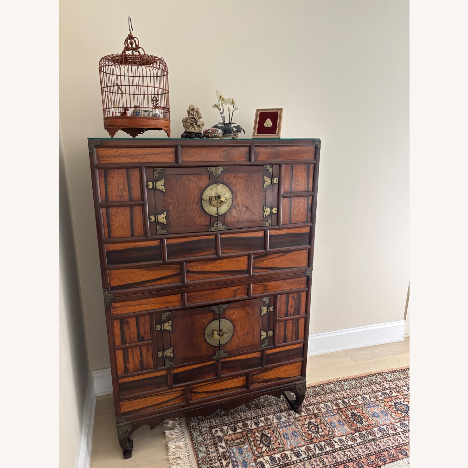 Antique Korean Chest-on-Chest - image-3