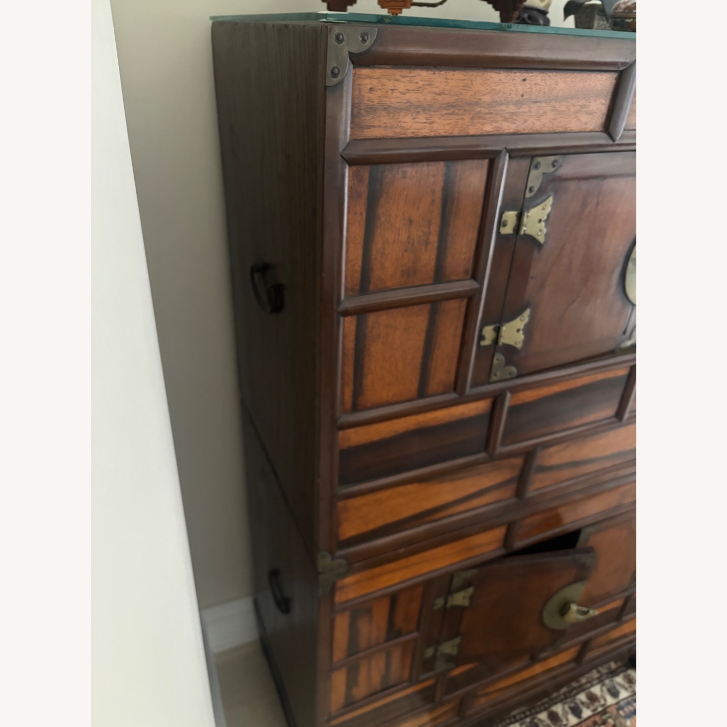 Antique Korean Chest-on-Chest - image-1