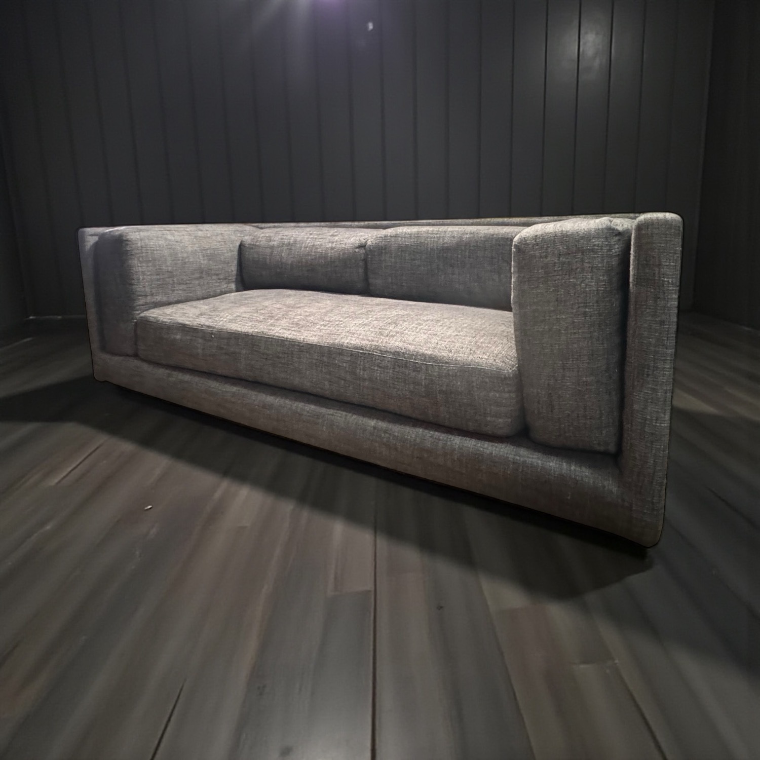 CB2 Bolla Dark Gray 2 Seater Sofa - image-4