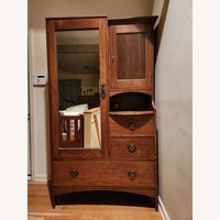 Oak Armoire 