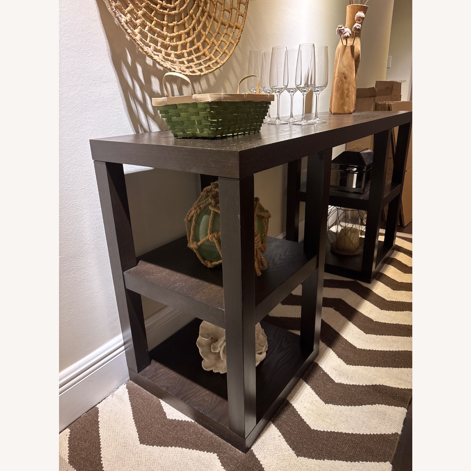 West Elm 2x2 Console Desk - image-2