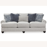 Ashley Furniture Light Gray Fabric 3+ Seater Sofa