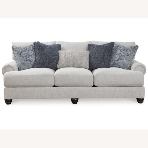 Used Ashley Furniture Light Gray Fabric 3+ Seater Sofa for sale on AptDeco