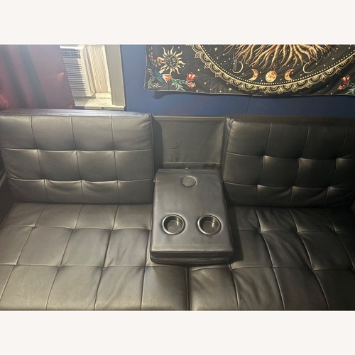Used Black Futon  for sale on AptDeco