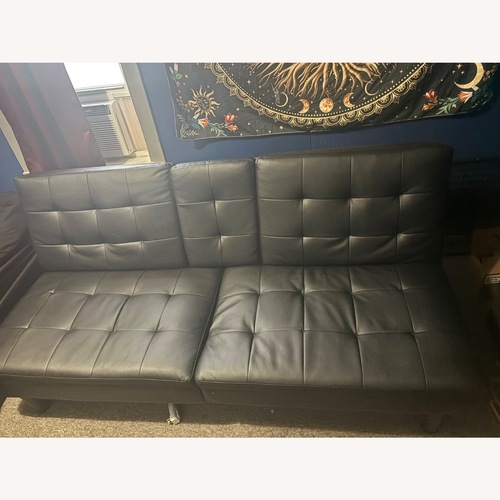 Used Black Futon  for sale on AptDeco