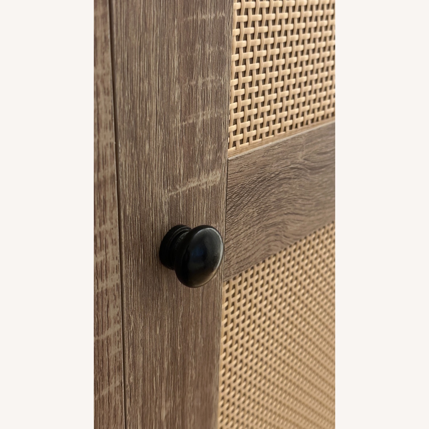 Wayfair Gracie Oaks Light Brown Wood Armoire - image-2