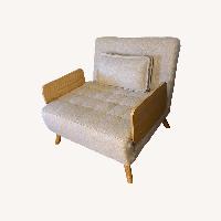 Amazon Jasiway Light Brown Fabric Sleeper Sofa