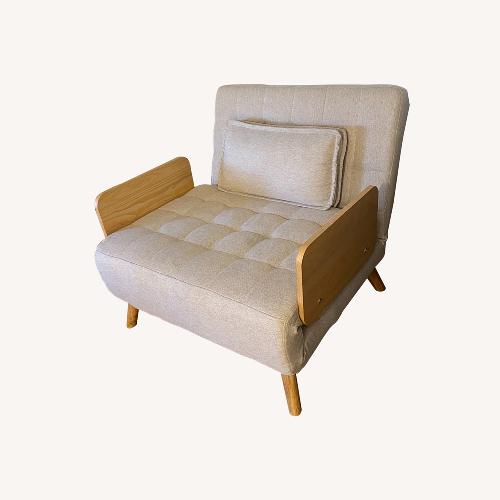 Used Amazon Jasiway Light Brown Fabric Sleeper Sofa for sale on AptDeco