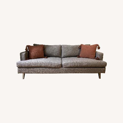 Used Albany Park Lido Dark Brown Boucle 2 Seater Sofa for sale on AptDeco