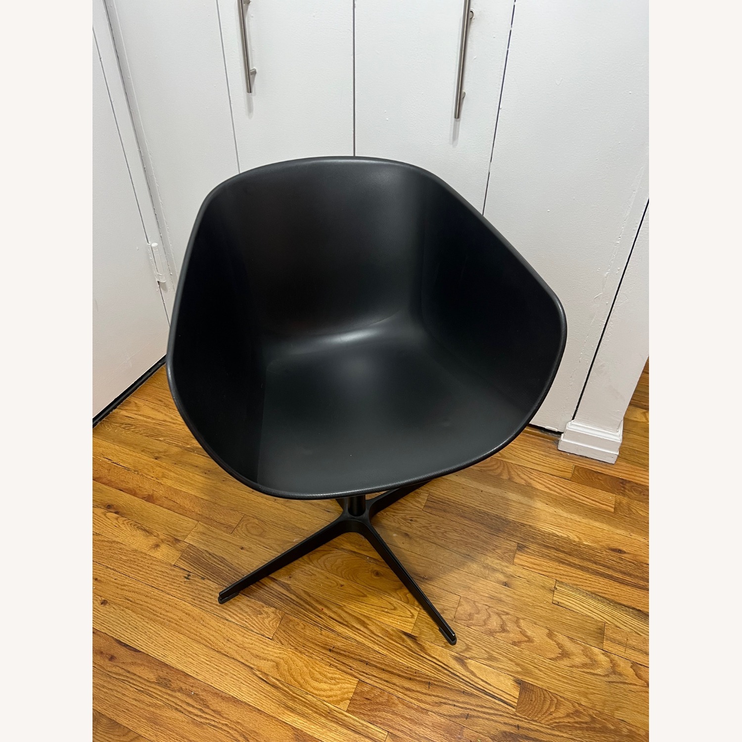 CB2 Poppy Curved Office Chair - image-1