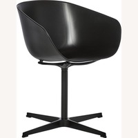 CB2 Poppy Curved Office Chair