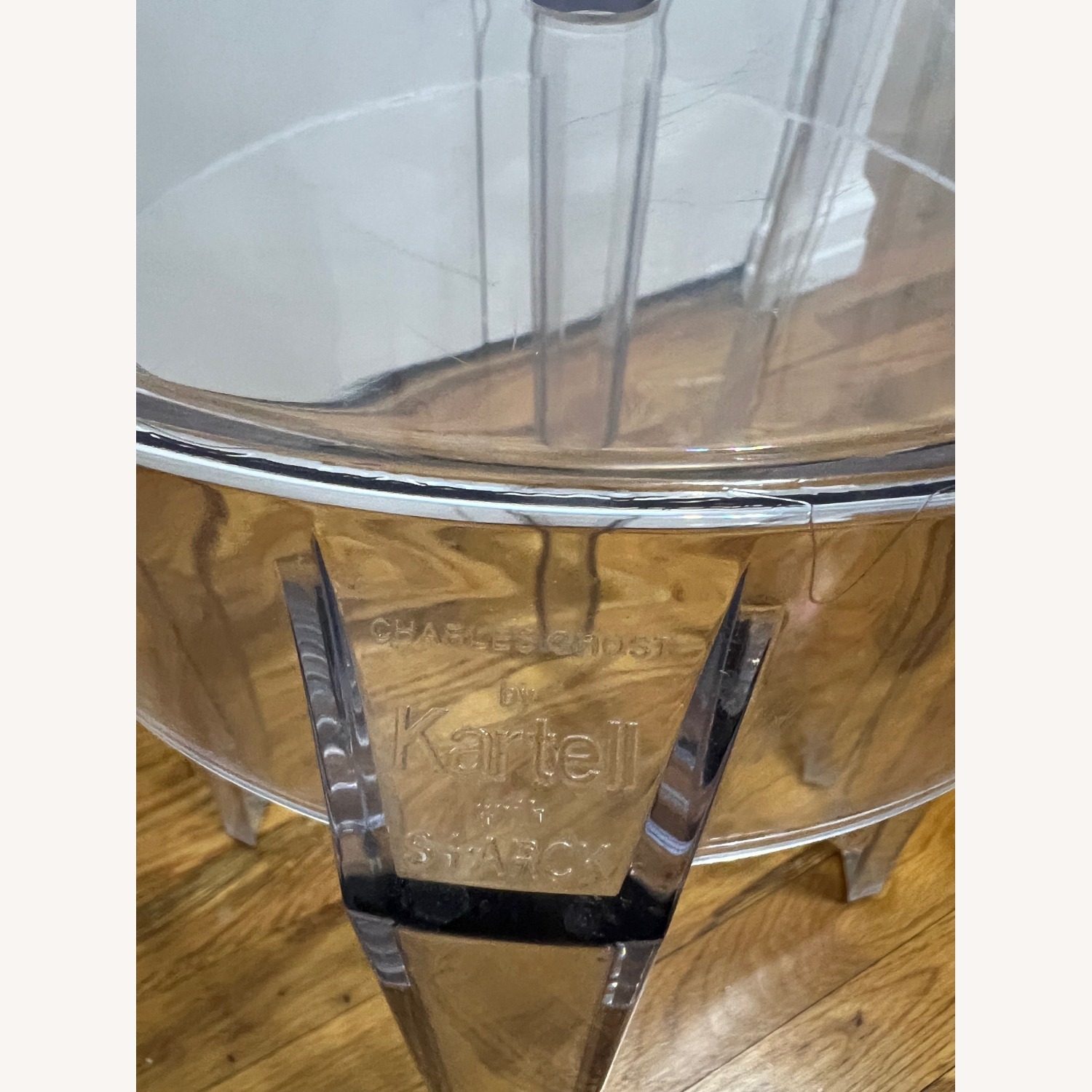 Kartell Charles Ghost Transparent Stools - image-3