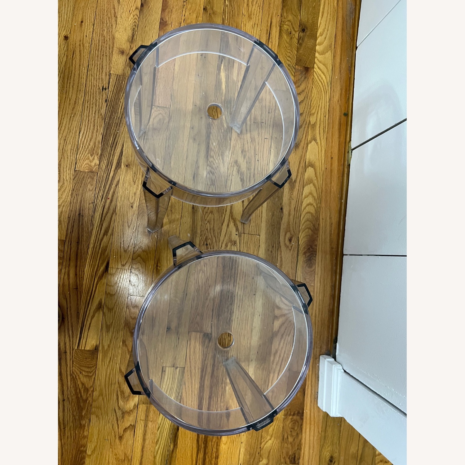 Kartell Charles Ghost Transparent Stools - image-2