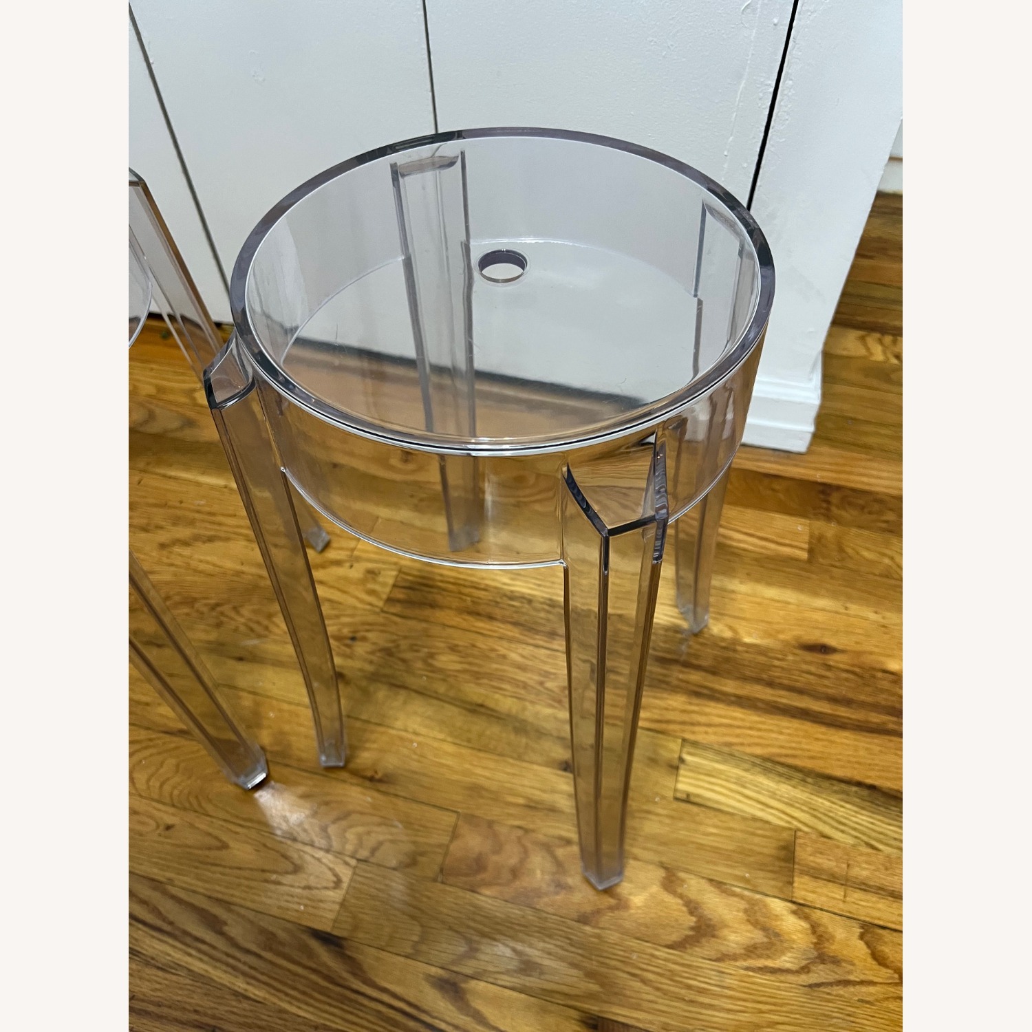 Kartell Charles Ghost Transparent Stools - image-4