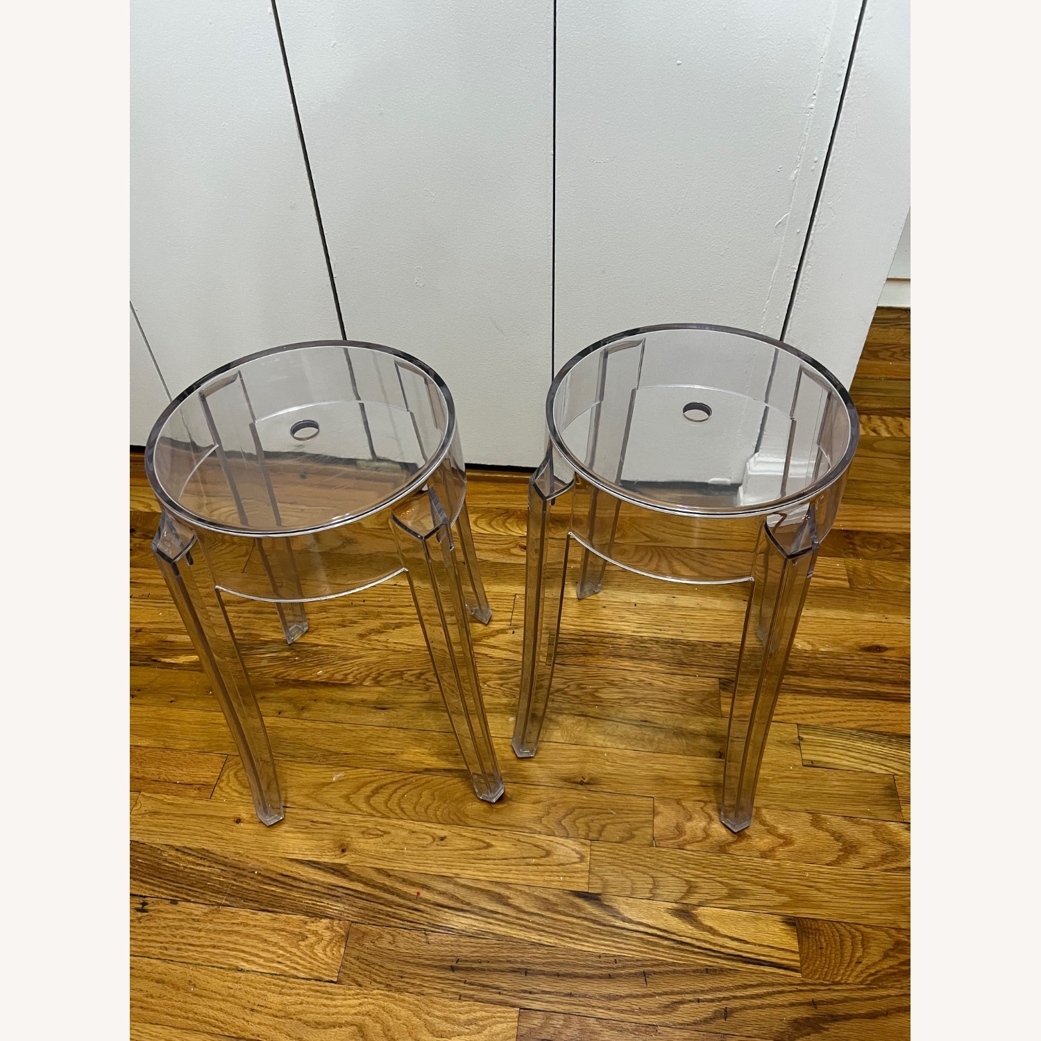 Kartell Charles Ghost Transparent Stools - image-5