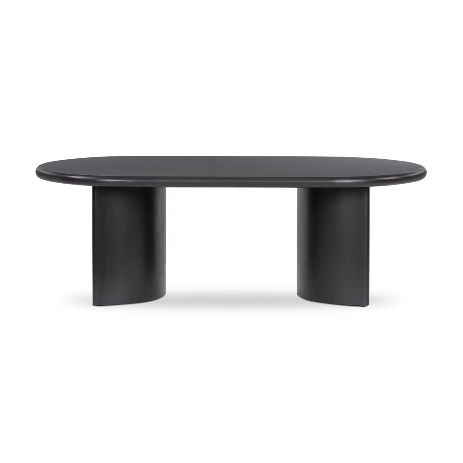 Four Hands Black Wood Coffee Table - image-4