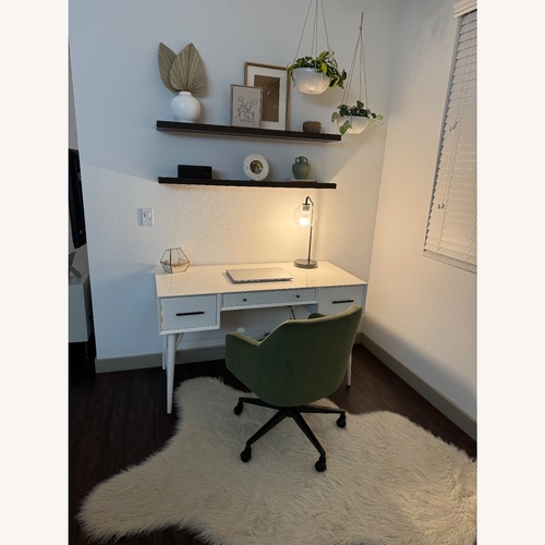 Used West Elm Black Metal Table Lamp for sale on AptDeco