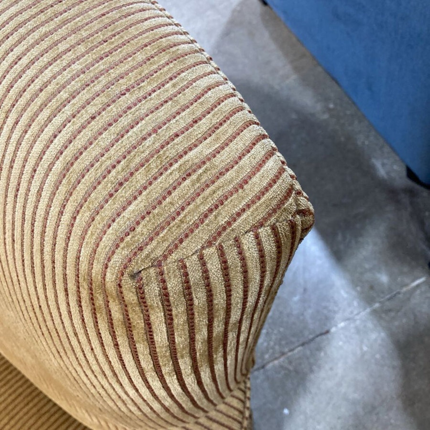 Ethan Allen Corduroy Armchair - image-5