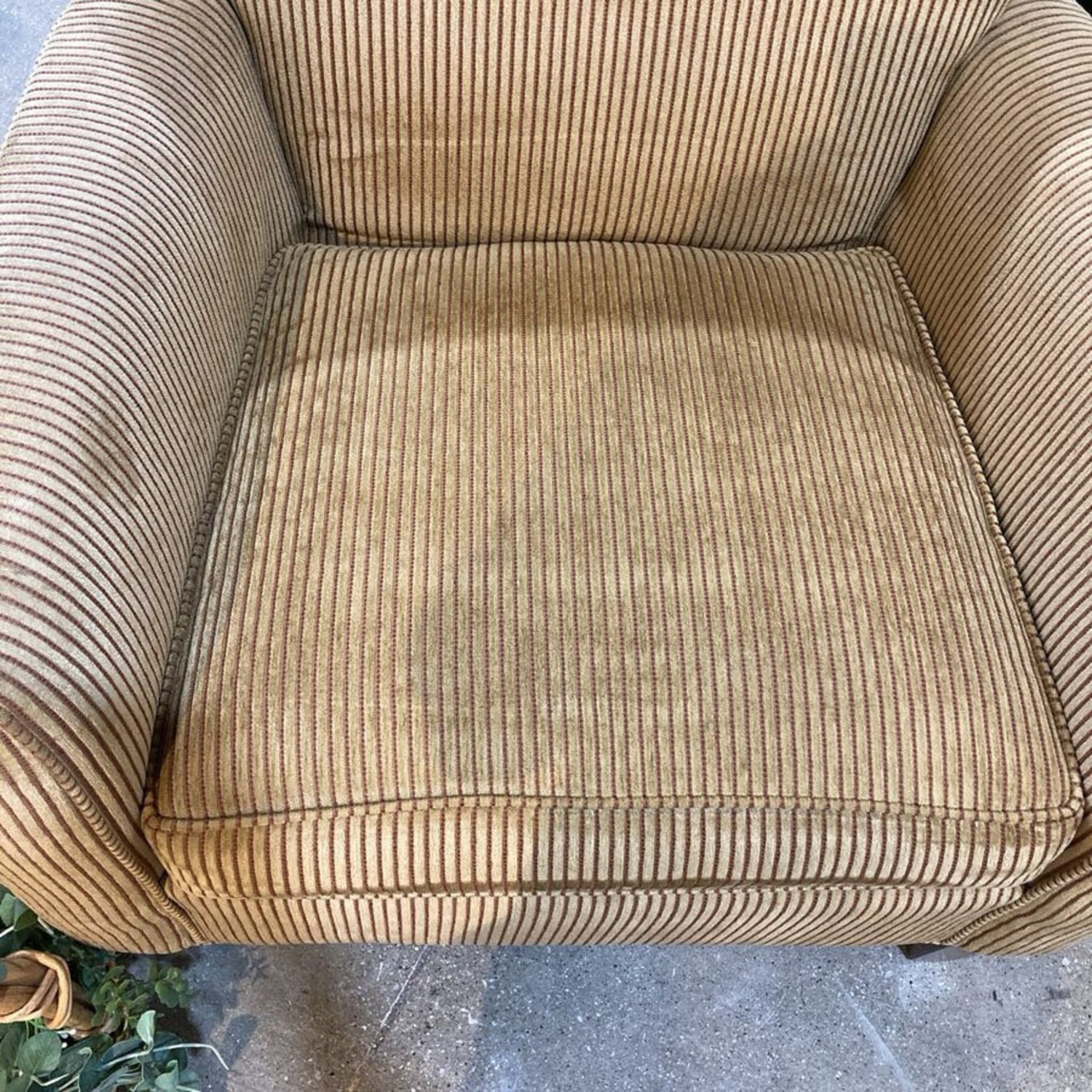 Ethan Allen Corduroy Armchair - image-8