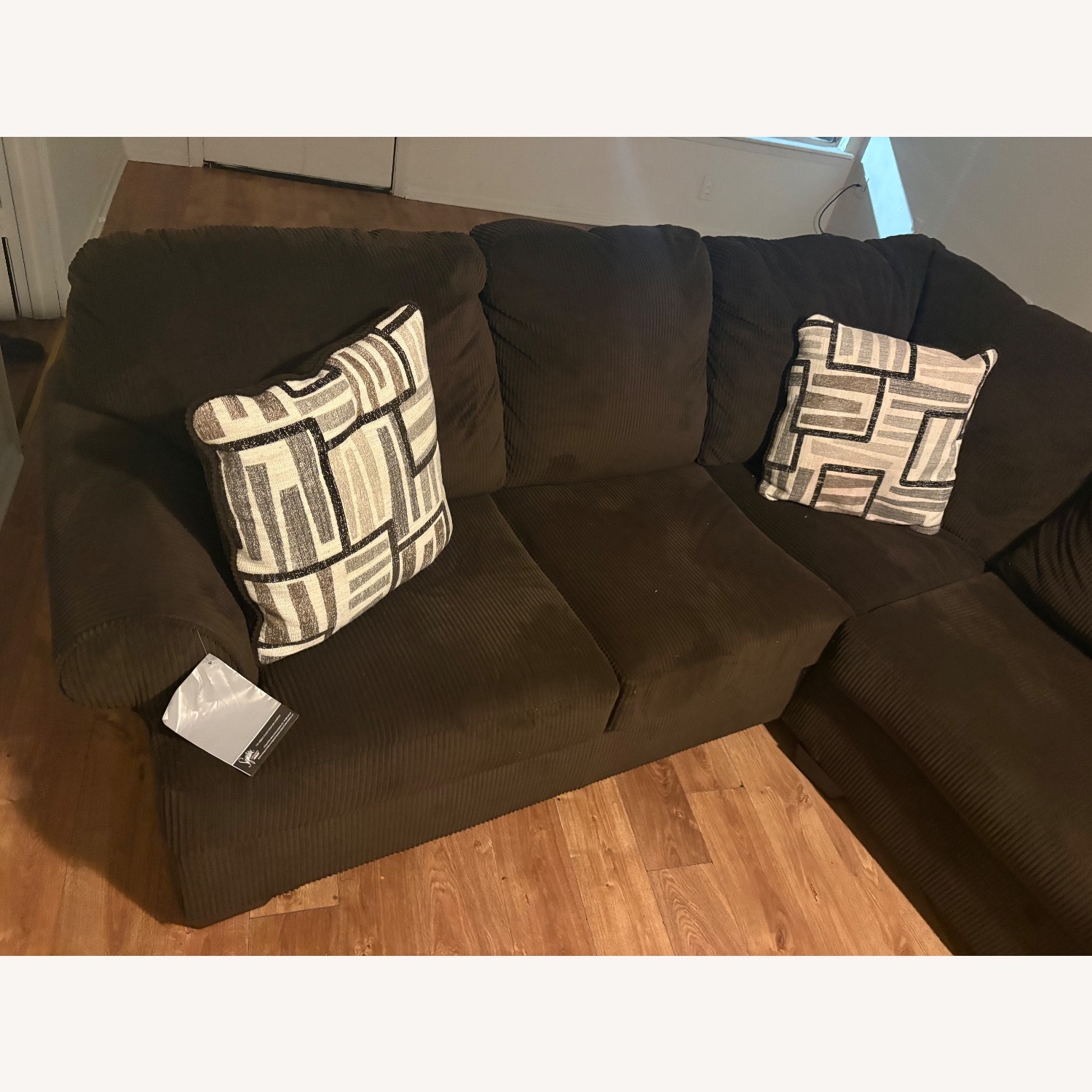 Ashley Furniture Dark Brown 3+ Piece Sectional - image-3