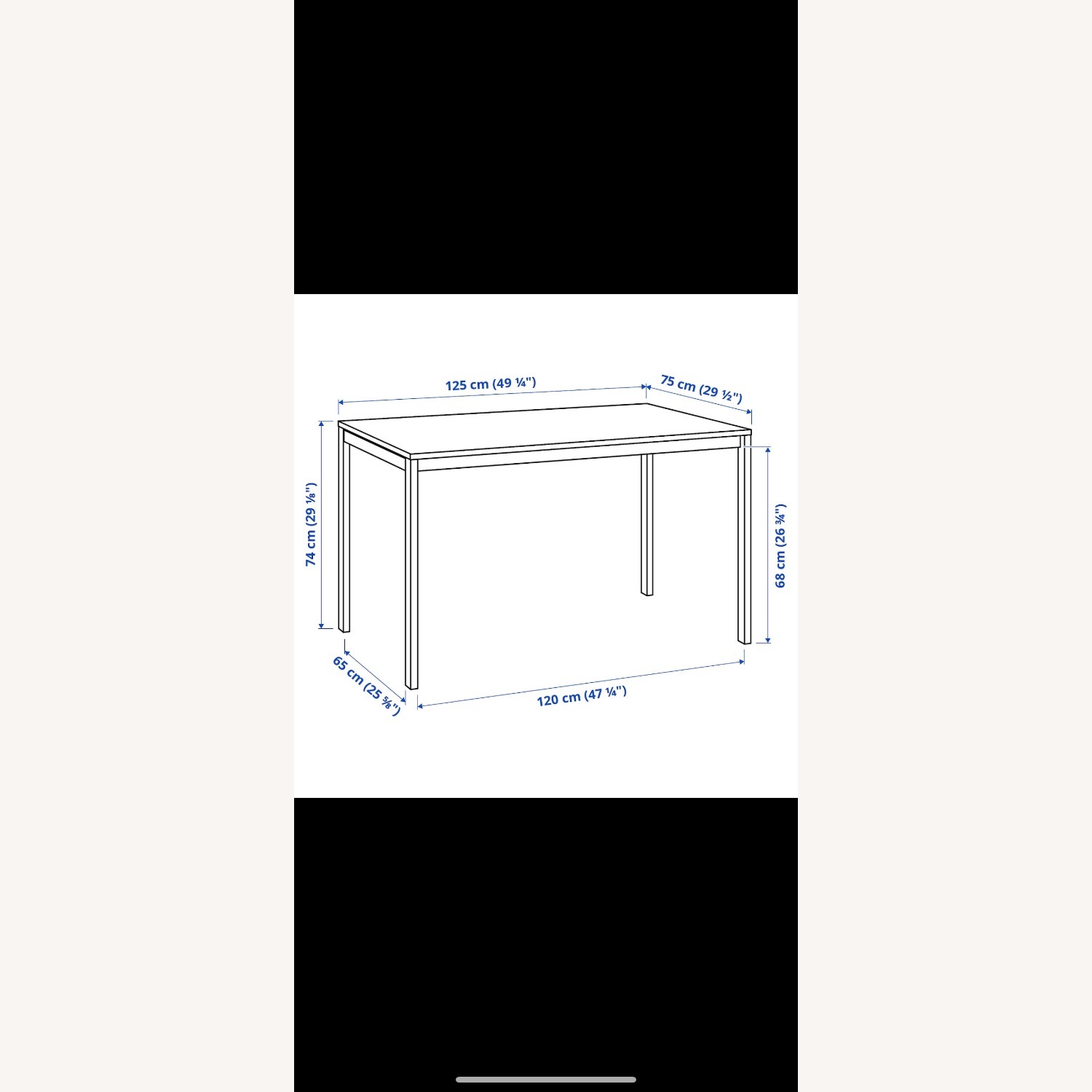 IKEA Dining Set With 4 Chairs  - image-2