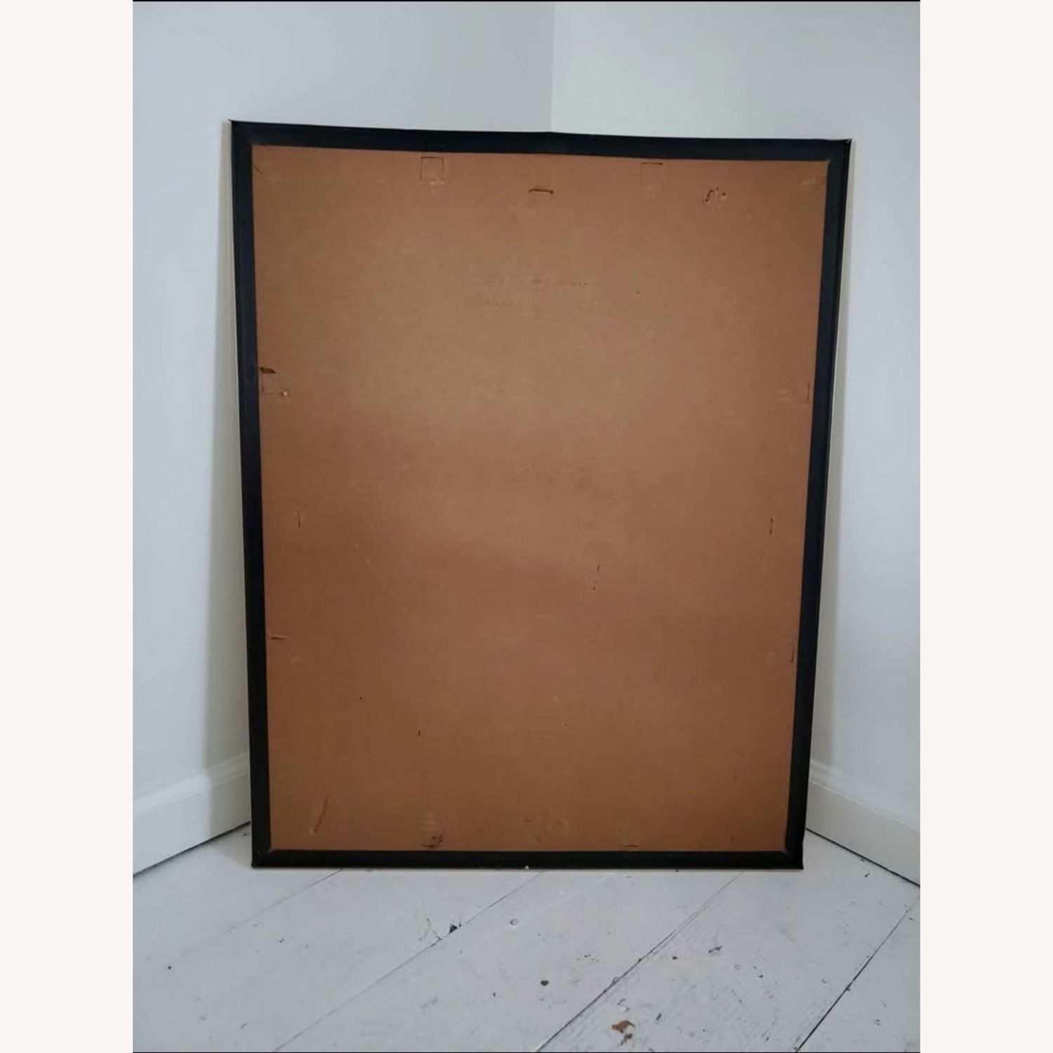 Brass Frame Smokey Glass Frosted Wall Mirror - image-5