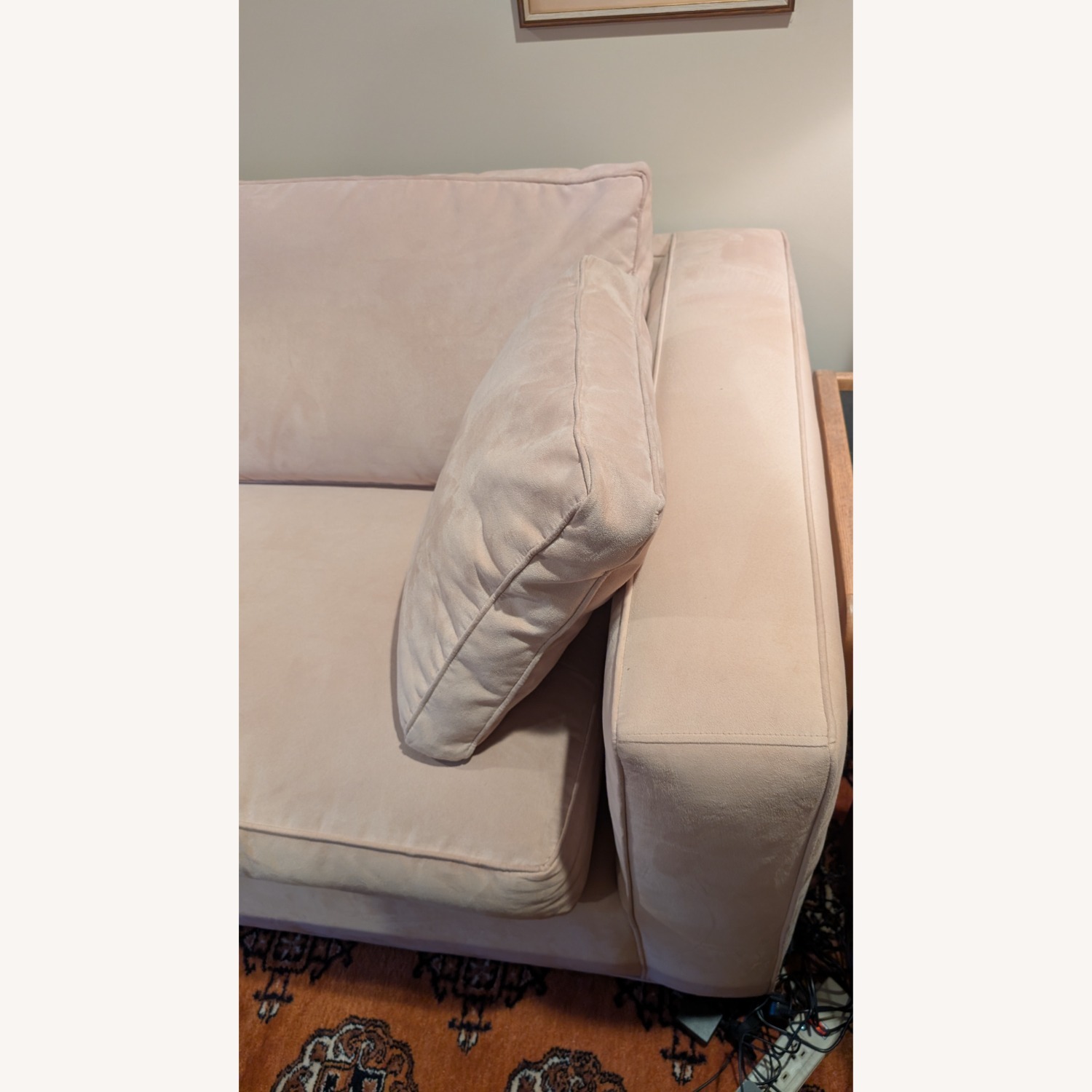 Macy's Modern Concept Tan/Gold 3+ Piece Sectional - image-2