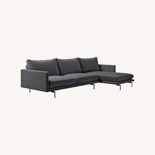 Used Modloft Modern 2 Piece Sectional - Right Facing for sale on AptDeco