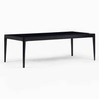 West Elm Parker Black Wood Dining Table
