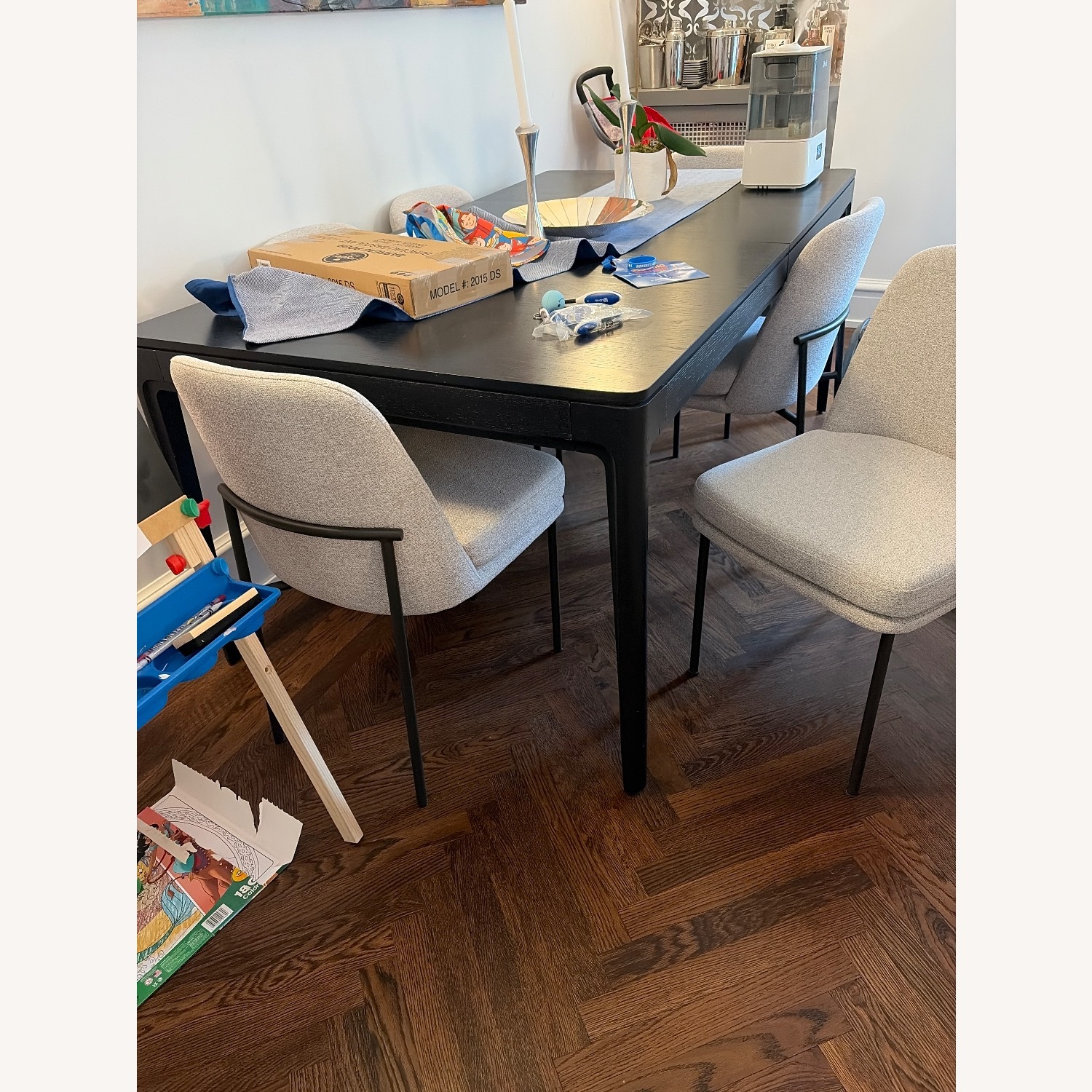 West Elm Jack Metal Dining Chairs, Set of 6 - image-2