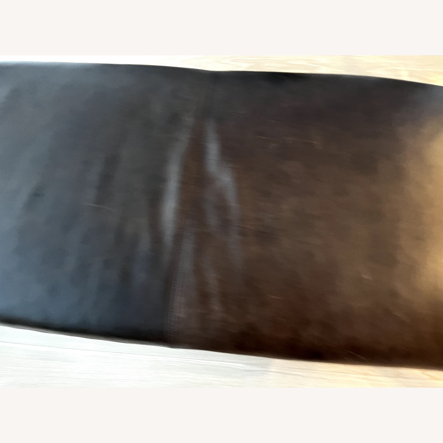 Arhaus Xavier Dark Brown Leather Bench  - image-1